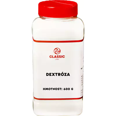 Classic line Dextróza 600 g dóza, hroznový cukr