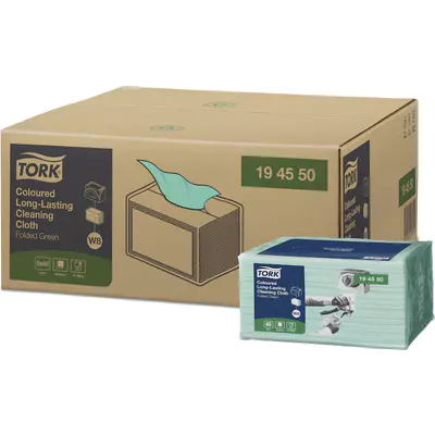 Tork Skládané utěrky W8 - zelené - 194550