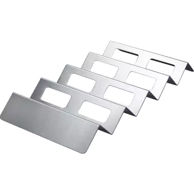 Prodejní podložka z otvory nerez 370x175x35 mm