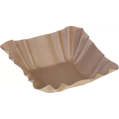 Pacovis Miska papírová na dip kraft hnědá, 90x90x30mm (250ks)