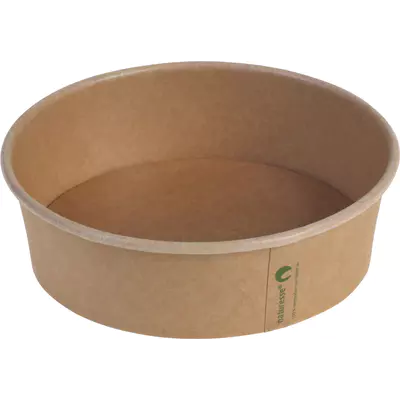 Pacovis Miska kraft/PLA, 500ml Ø150x45mm (60ks)