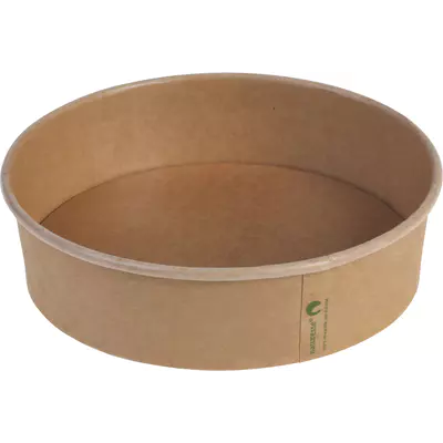 Pacovis Miska kraft/PLA, 900ml Ø185x49mm (45ks)