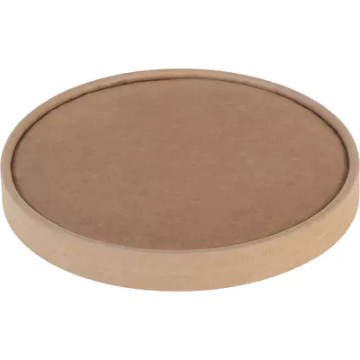 Pacovis Víčko papírové hnědé Ø185mm (25ks)