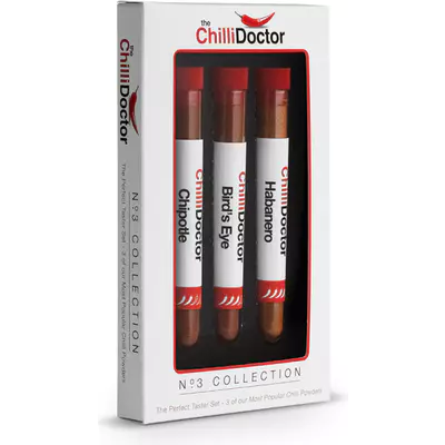 The Chilli Doctor No 3 Collection - výběr oblíbených chilli prášků