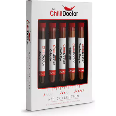 The Chilli Doctor No 5 Collection - dárková sada chilli prášků