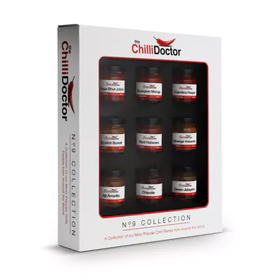 The Chilli Doctor No 9 Collection - ochutnávková chilli sada