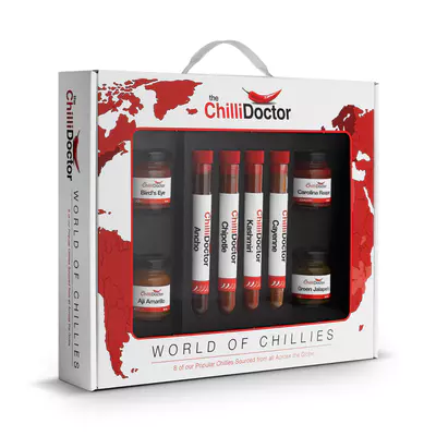 The Chilli Doctor World of Chillies - chilli balíček z celého světa