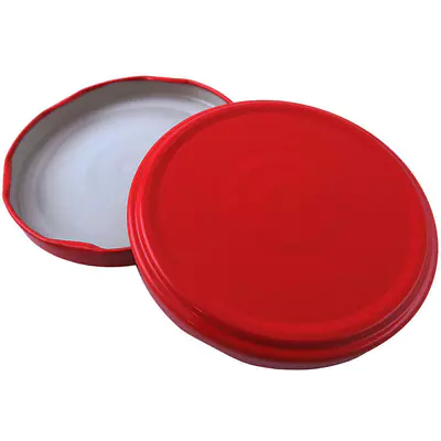 Víčko TO 82 červené RSB R47 klik