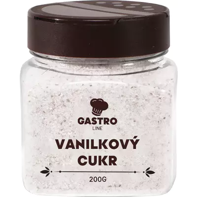 Gastro line Vanilkový cukr 200 g dóza