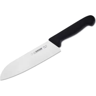 Giesser Nůž japonský Santoku G 8269 k 18cm černý