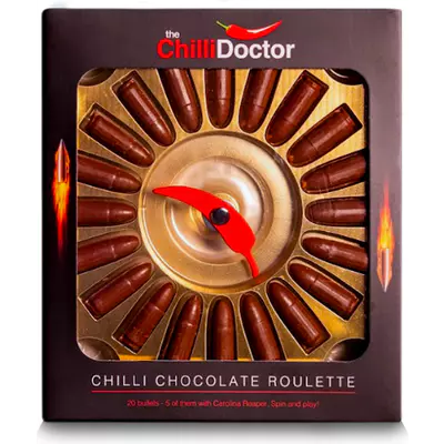 The Chilli Doctor Chilli čokoládová ruleta - hra na párty