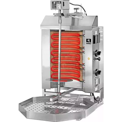 POTIS Elektrický gril na gyros/kebab E1 230V 15 kg suroviny