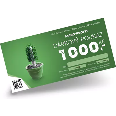 MASO-PROFIT Elektronický Dárkový poukaz 1000 Kč