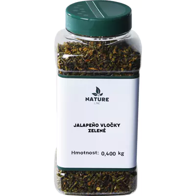 Nature line Jalapeňo vločky zelené 400 g dóza