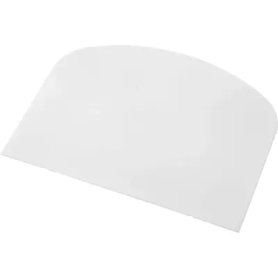 HENDI Stěrka plast 130 x 100 mm, bílá, 6 ks