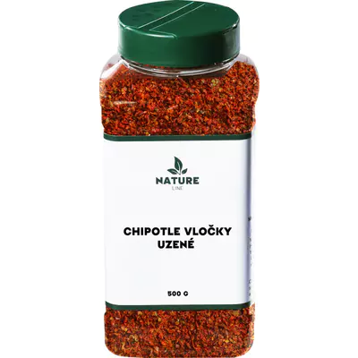 Nature line Chipotle vločky uzené 500 g dóza