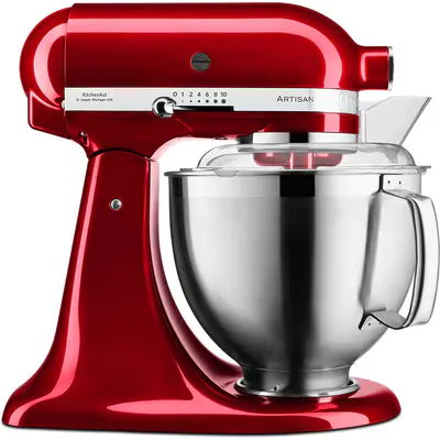 KitchenAid Kuchyňský robot Artisan 5KSM185PSECA červená metalíza