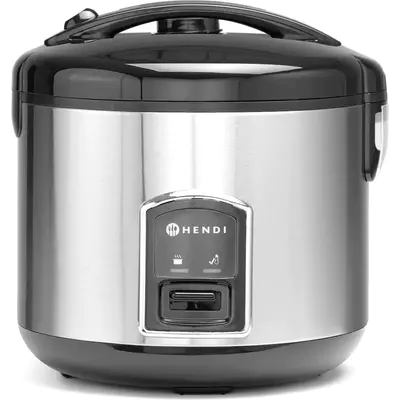 HENDI Rýžovar s funkcí vaření v páře, Profi Line, 1,8L, 230V/700W