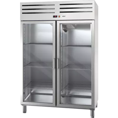 Asber Skříň chladící ECP-1402 HC GD  GN 2/1  GLASS  ECP-1402 HC GD