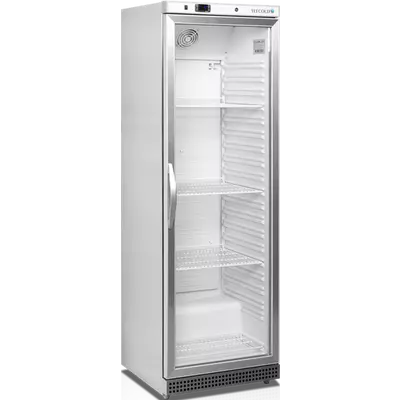 Tefcold Chladicí skříň UR 400 SG prosklené dveře, nerez opláštění