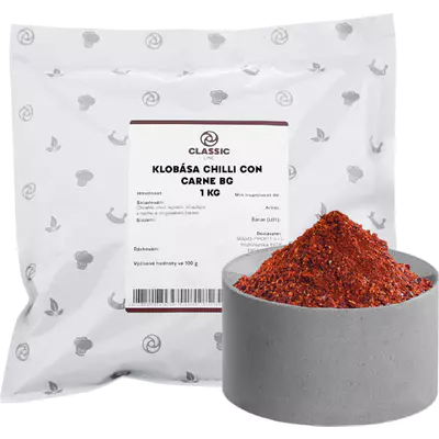Classic line Směs kořenící - Klobása chilli con carne grilovací BG 1kg
