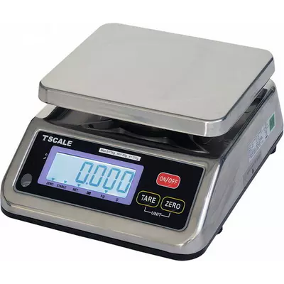 Váha TSCALE S29B-6, 3/6kg, 1/2g voděodolná nerezová