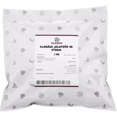 Classic line Směs kořenící - Klobása Jalapeňo se sýrem 1 kg
