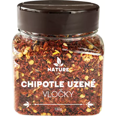 Nature line Chipotle uzené vločky 130 g dóza
