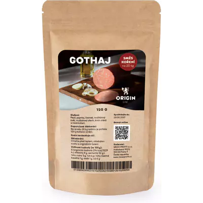 Origin Line Kořenicí směs bez soli Gothaj 120 g na 20 kg díla
