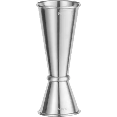 HENDI Odměrka barová 25/50 ml, BarUp, ⌀43x(H)110mm