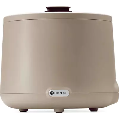HENDI Kotlík na polévku UNIQ,  8L, Béžová, 220-240V/500W