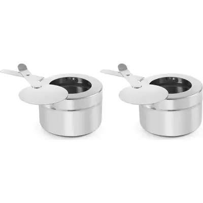 HENDI Sada 2 nádob pod chafing ⌀90x(H)60mm