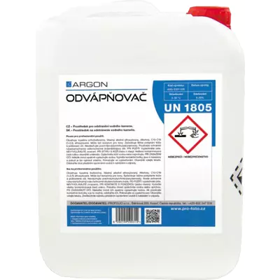 Odvápňovač Argon 17Kg