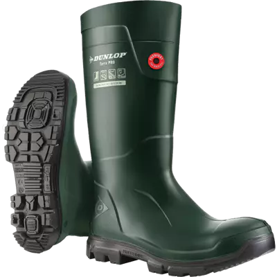 Dunlop Holínky pánské zeleno/černé PUROFORT