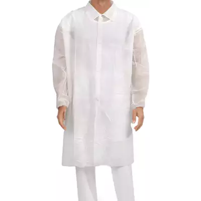 Plášť jednorázový bílý 23 vel. XXL 25000105