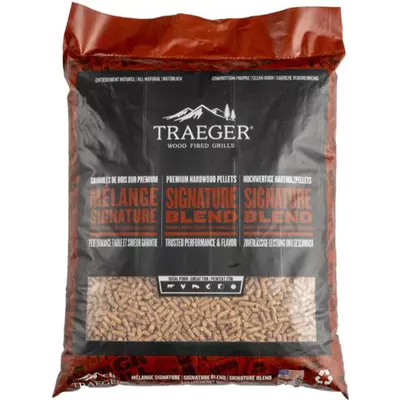 TRAEGER Dřevěné pelety FSC Signature blend 9kg