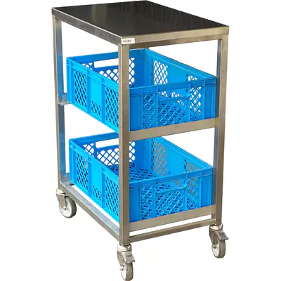 Vozík servisní k baličce 450x675x940mm, se zásuvy