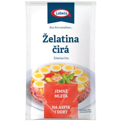 Labeta Želatina čirá 20g