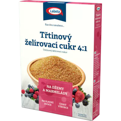 Labeta Třtinový želírovací cukr 4:1 250g