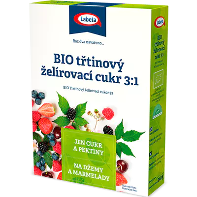 Labeta BIO Třtinový želírovací cukr 3:1 340g