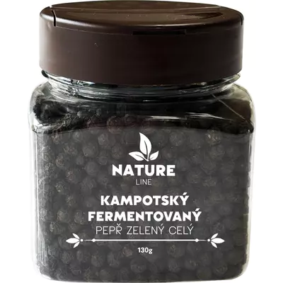 Nature line Pepř zelený kampotský fermentovaný 130 g dóza