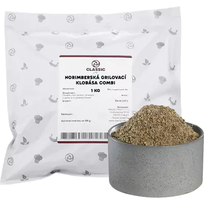 Classic line Směs kořenící - Norimberská grilovací klobása combi 1Kg