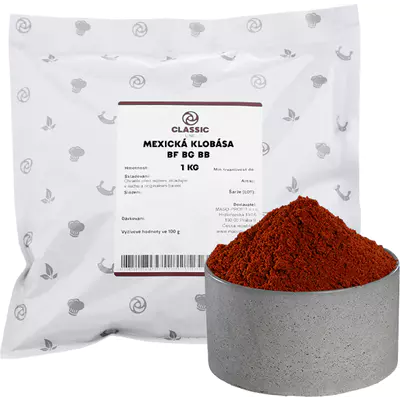 Classic line Směs kořenící - Mexická klobása BF BG BB  1 kg