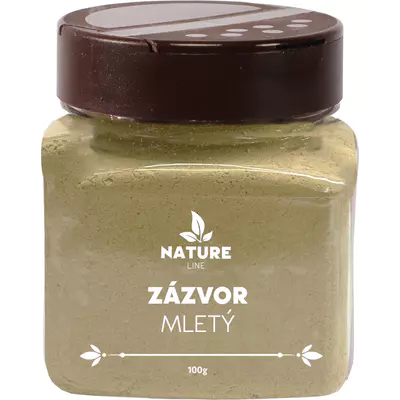 Nature line Zázvor mletý 100 g dóza