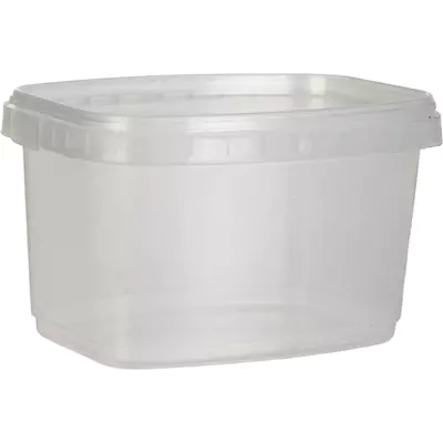 Kelímek + víčko PP 600ml čiré, pojistka