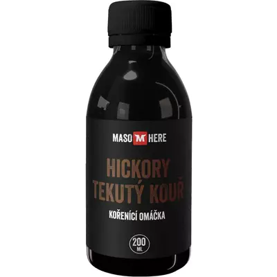 Maso Here Tekutý kouř Hickory 200 ml