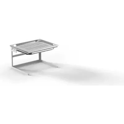 Stojan bufetový MOA Linea Minimal bílý 1/2 H200