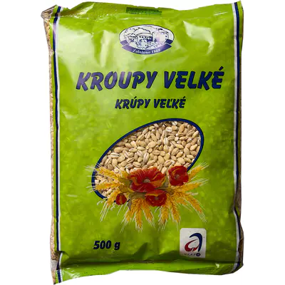 Ječné kroupy velké 0,5 Kg
