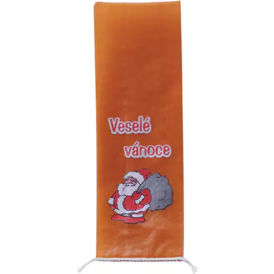 Santa s pytlem saček 80 x 250 mm, hmotnost po naplnění 0,4 kg