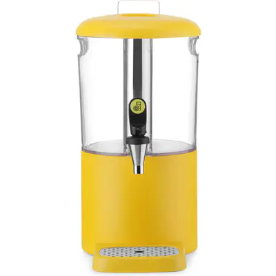 HENDI Dávkovač šťávy, 4 l UNIQ, HENDI, designed by Robert Bronwasser, 4L, Žlutá, 315x211x(H)431mm